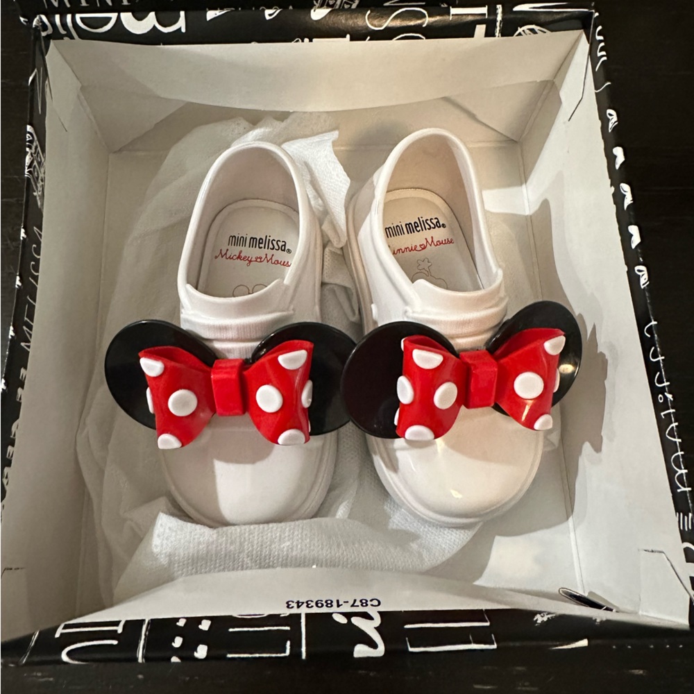 Mini Melissa Minnie Mouse shoes